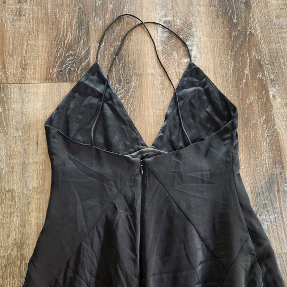 Retrofete Black Maxi Dress Sleeveless Size Patchwork Size Small? - Picture 6 of 9